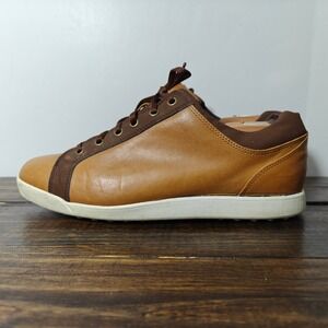 Footjoy men's Spikeless Golf‎ Shoes Brown Leather Size 10.5 M / 54212
